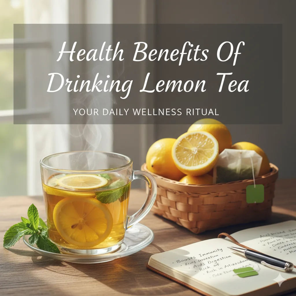 Health Benefits Of Drinking Lemon Tea