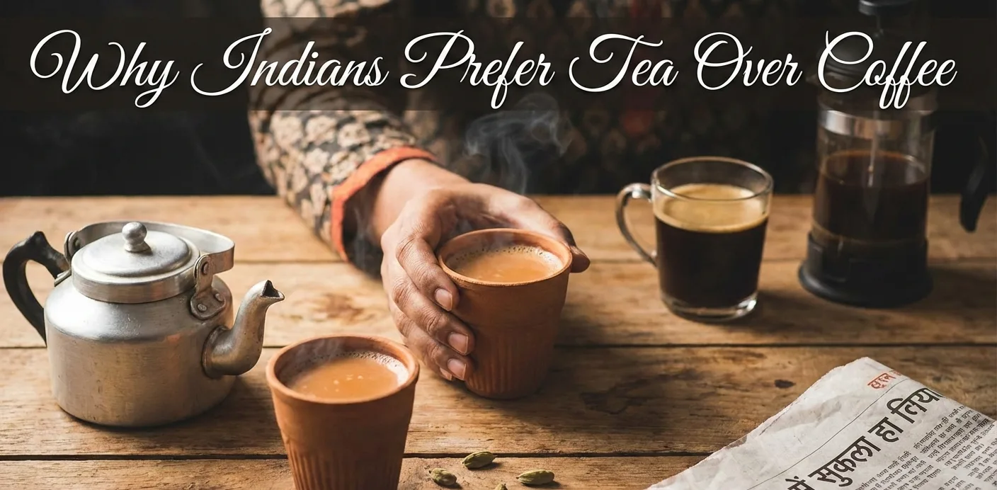 Why Indians Prefer Tea Over Coffee