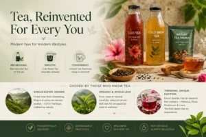 Specialised and premiumization tea