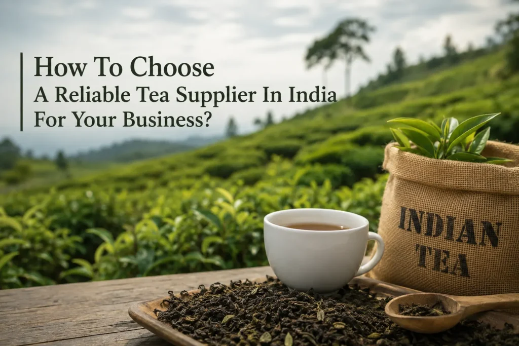 How To Choose A Reliable Tea Supplier In India For Your Business