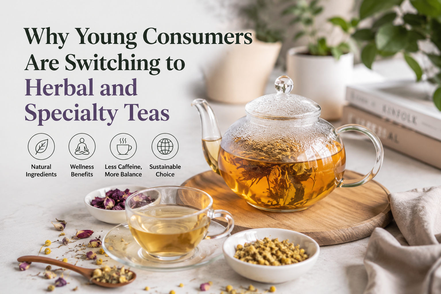 Why Young Consumers Are Switching to Herbal and Specialty Teas