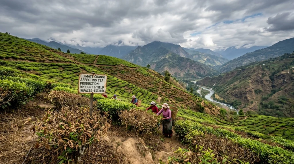 How Climate Change Is Affecting Tea Gardens