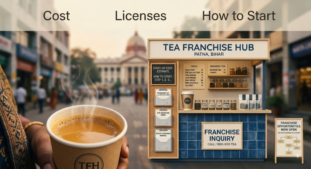Tea Franchise in Patna: Cost, Licenses, and How to Start